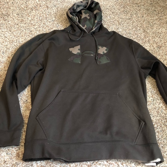 men's under armor camo hoodie